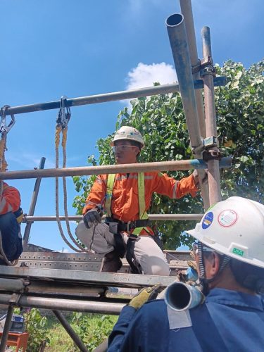 Pelatihan Teknisi Scaffolding PT Fieldcore